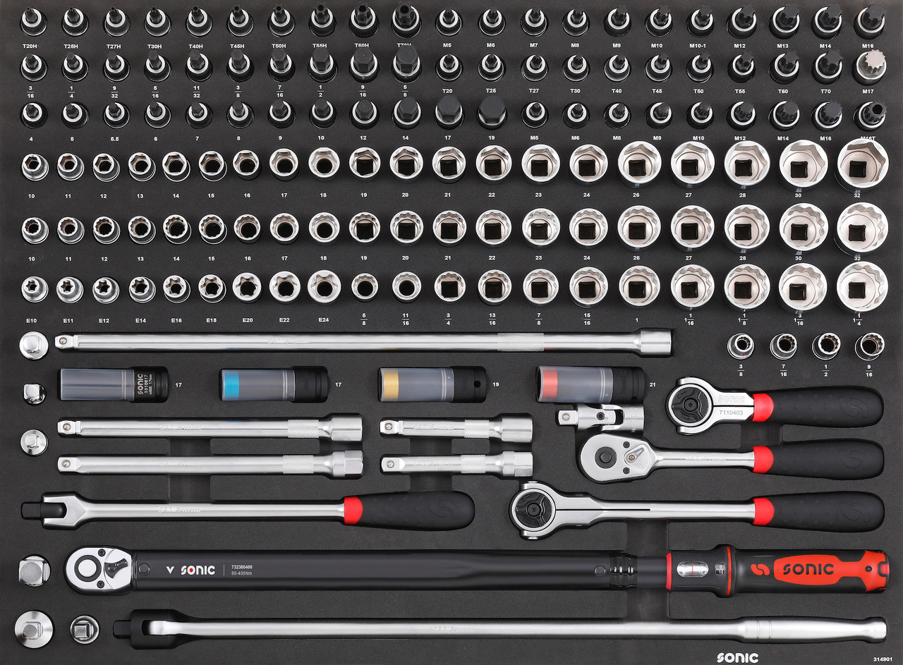 socket and torque wrench set