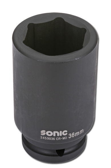 JTC 443846 1/2" Drive 46mm 6-Point Impact Socket – Heavy Duty (Made In Taiwan)