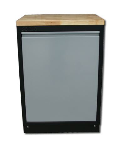 MSS 26" Recycle Bin with Wooden Top Blade