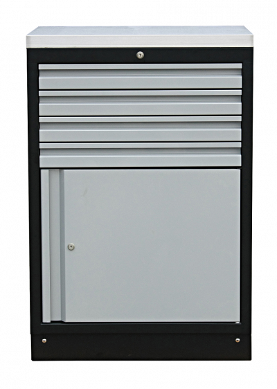 MSS 26" Cabinet and Door with Stainless Steel Top Blade