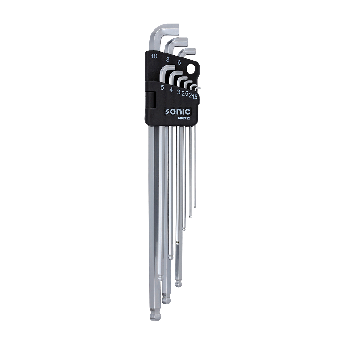 Hex ball stubby key set 9-pcs - Sonic Tools