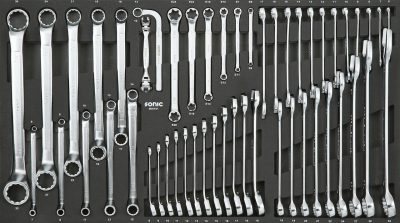 Sonic 51-piece wrench set