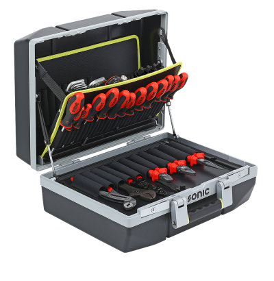 tool suitcase + tools