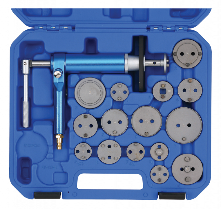 Brake Caliper Service Set Pneumatic, 16PCS Sonic Tools