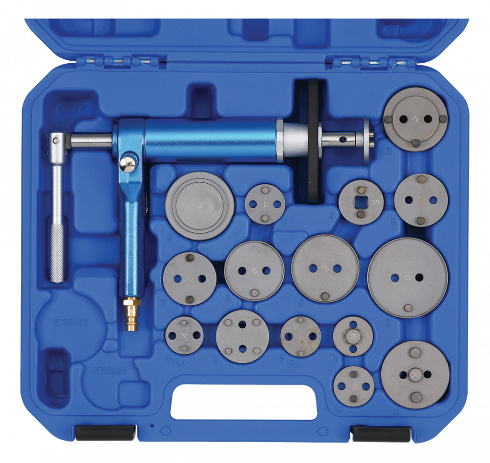 Brake Caliper Service Set Pneumatic, 16PCS Sonic Tools