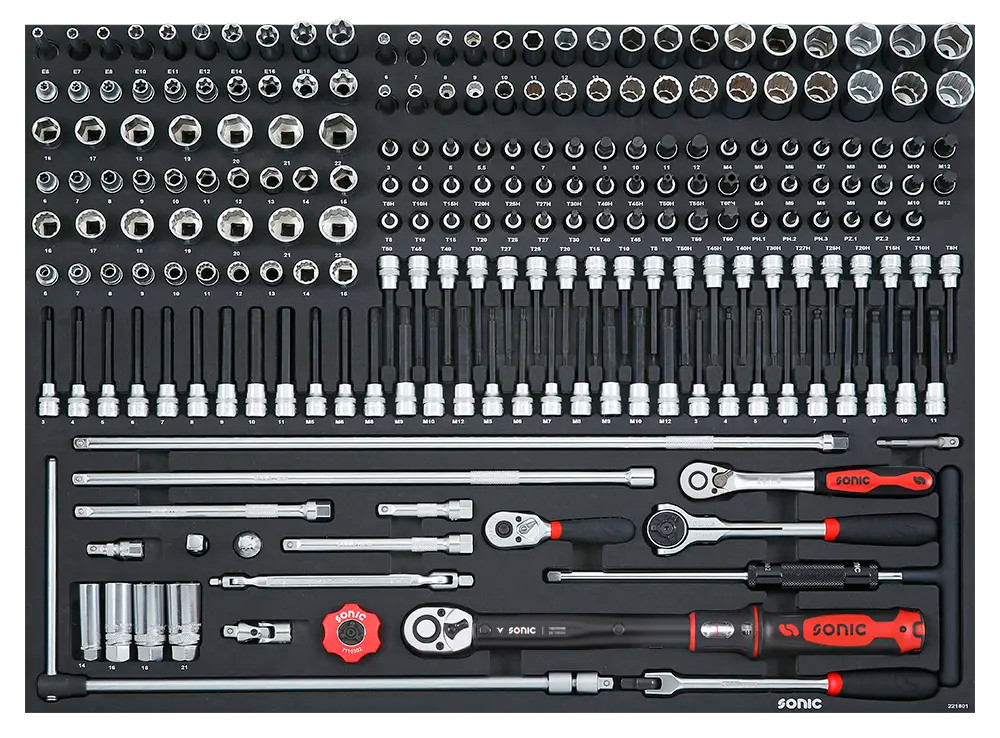 Metric Socket Set 3/8