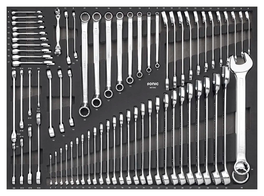 Metric Wrench Set, 72-PCS - XD SFS - Sonic Tools