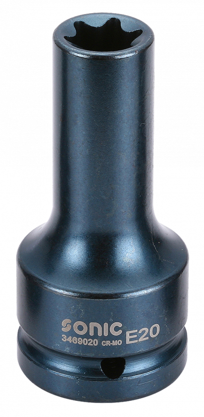 JET 3/4" Drive 19mm Hex Bit Impact Socket - Metric Professional Quality Tool