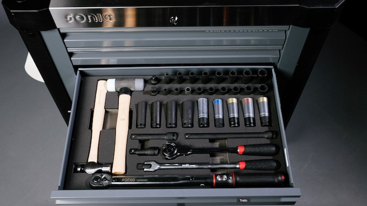 Impact Socket and Hammer Set, 36-PCS - MEDIUM - Sonic Tools