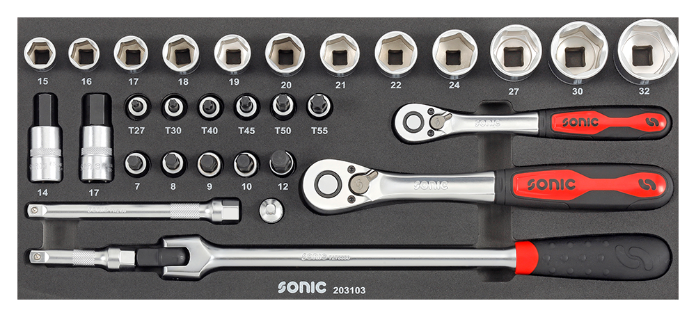 Moto 3/8'' and 1/2'' Socket Set - EXTRA SMALL
203103