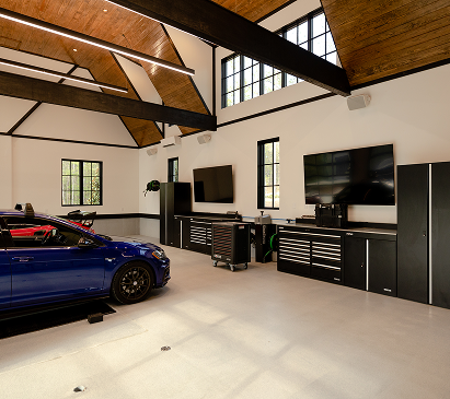 Obsessed garage personal garage showroom