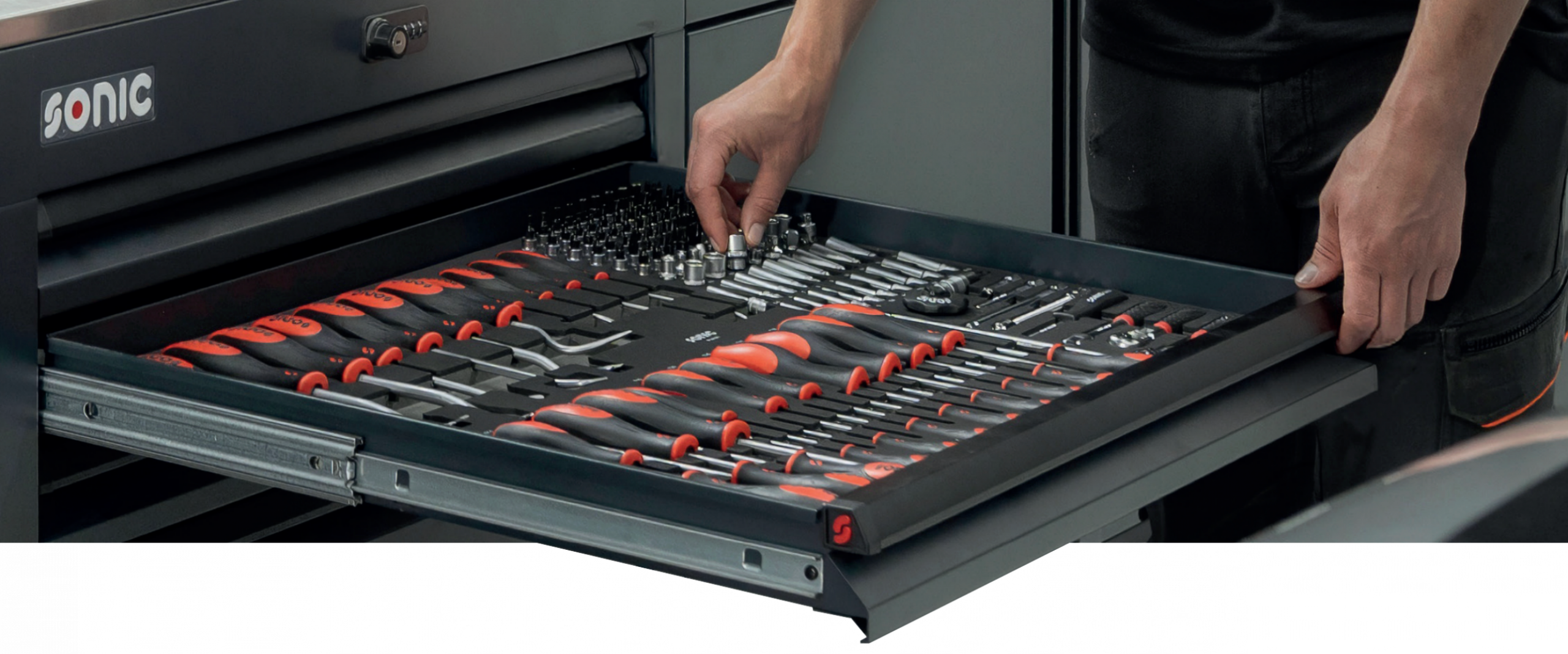 Sonic tool shot clean