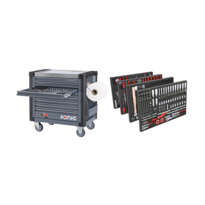 Sonic S12XD Basic Bundle - 255-PC Automotive Toolset with Previous-Generation S12XD Toolbox